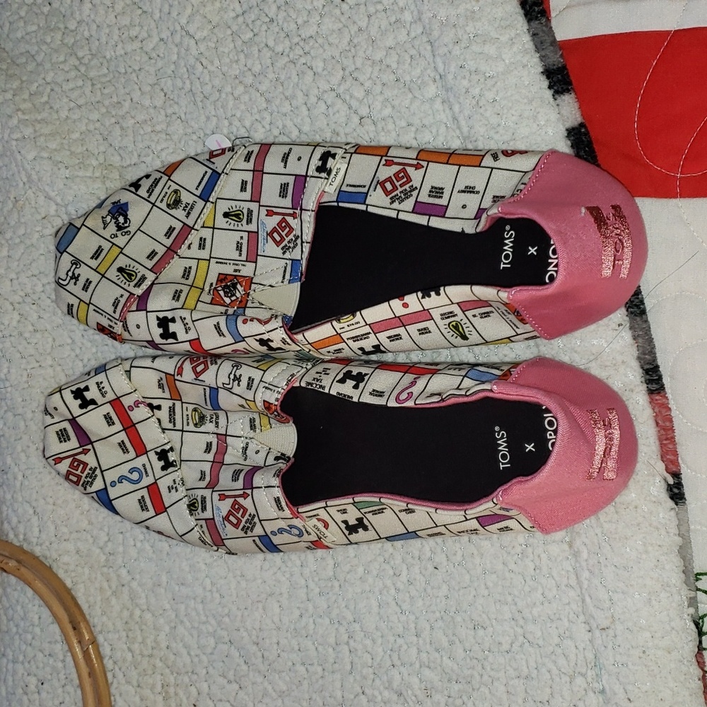 Tom's Monopoly Womens size 12